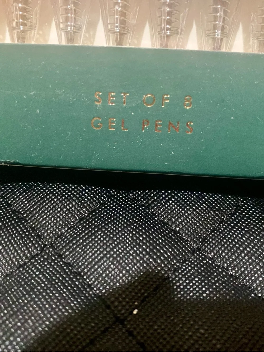 Rifle Paper Co. Gel Pen Set - Teal and Clear Accents